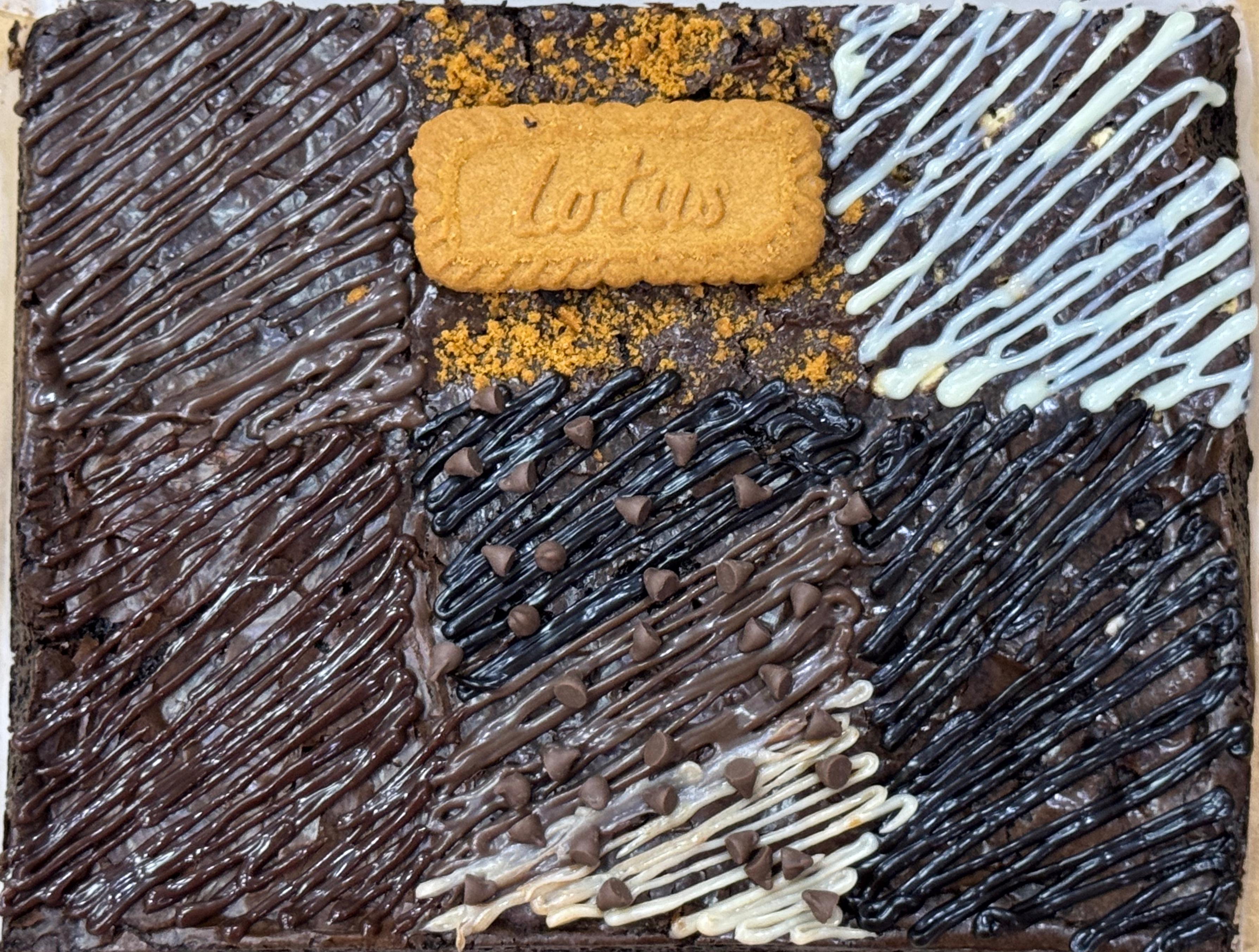 Lotus Biscoff Brownies